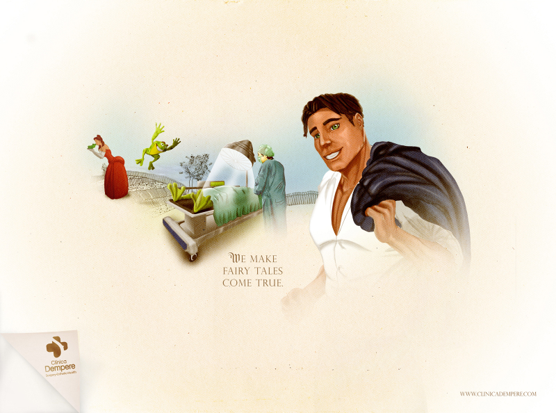 Illustration for article titled The Little Mermaid goes under the knife in these Disney Princess plastic surgery ads